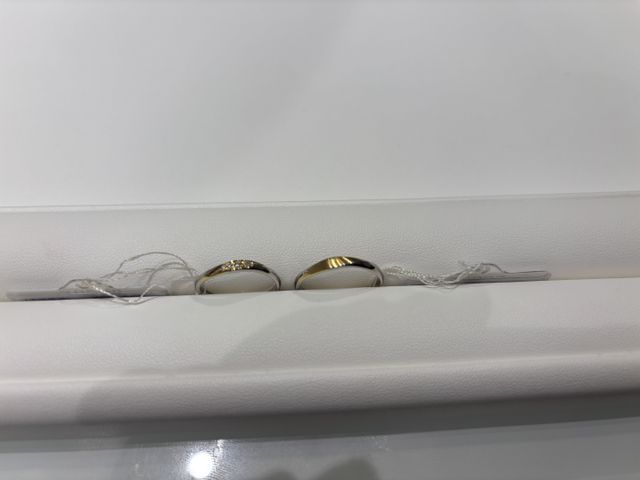 シルバーとゴールドの配色がいい。