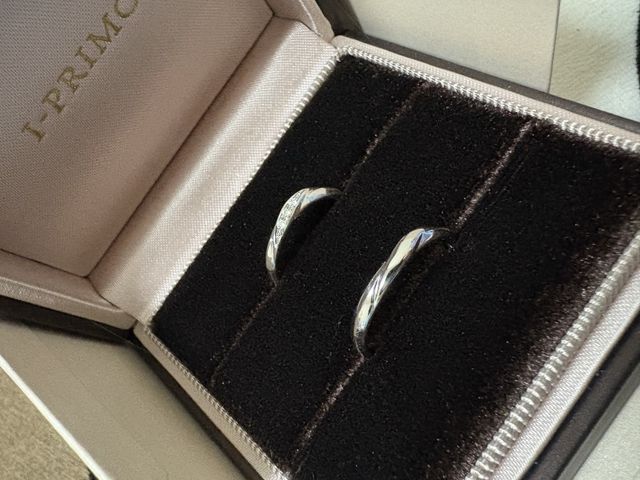 購入した結婚指輪
