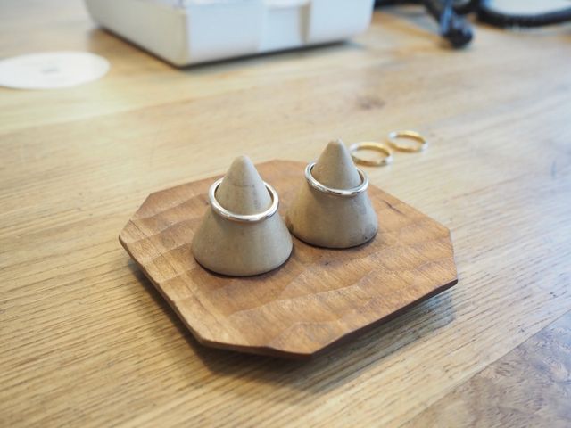結婚指輪
PT900 鏡面　
シンプル