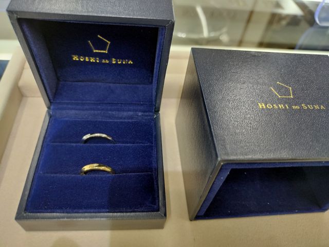 受取時の写真です。