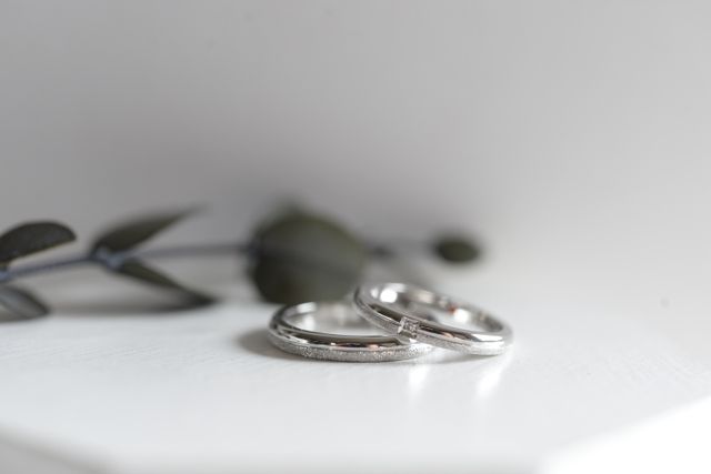 2人でデザインを考え、納得のいく指輪に仕上がりました！