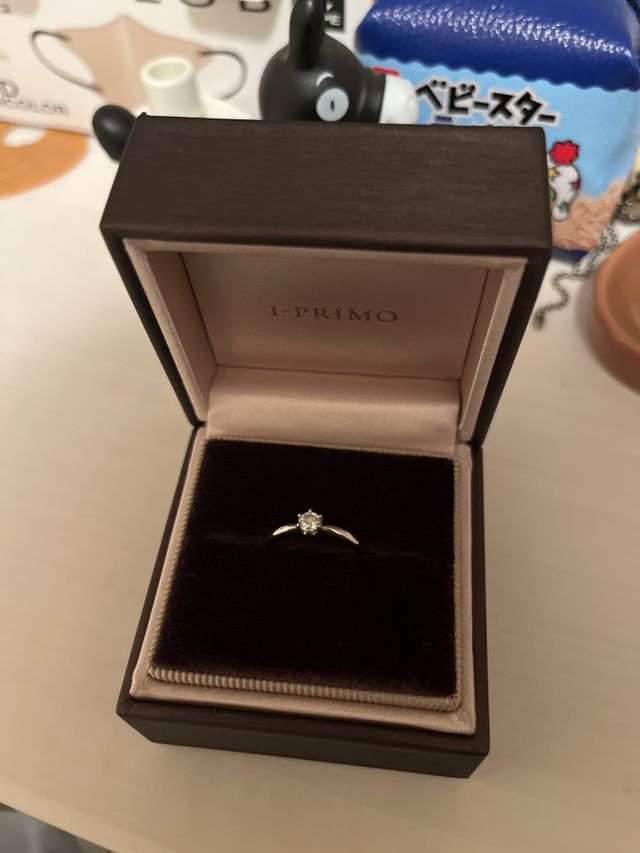アイプリモで最高の婚約指輪を手に入れました。