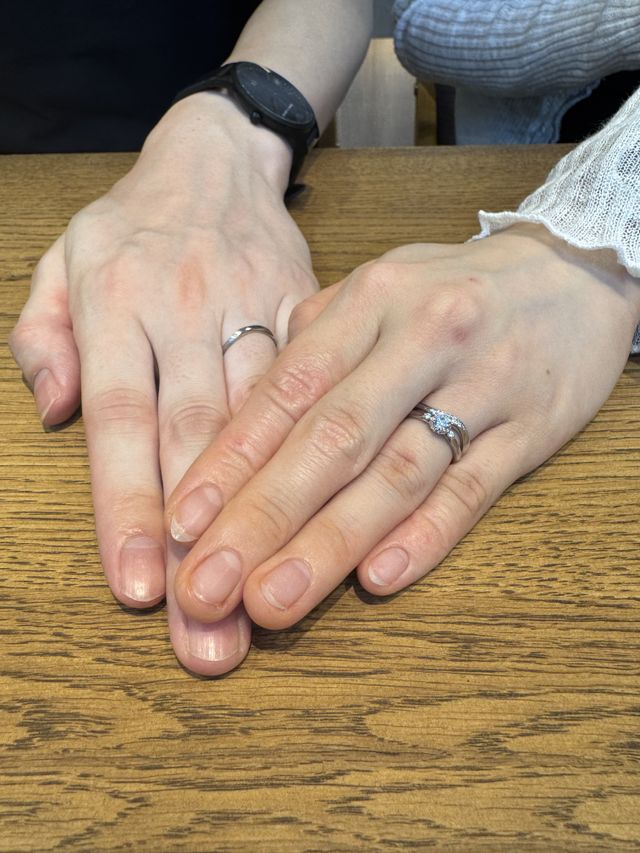 ビジュピコ店内で素敵な店員さんに撮影して頂きました！