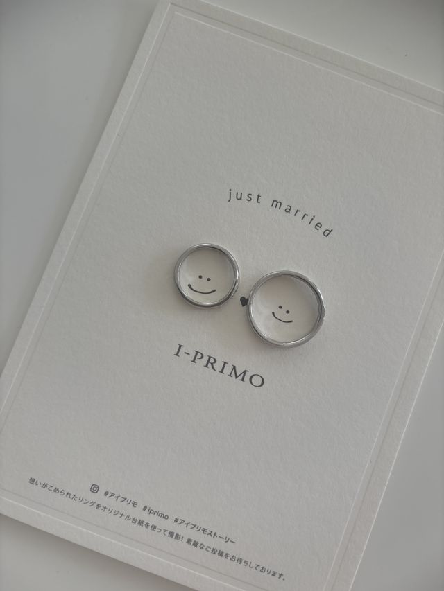 組み合わせがあるので、自分たちの納得のいくデザインでした。