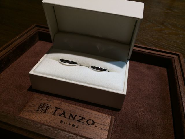 入籍指輪も作成していただきました！