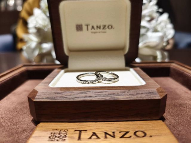 同じデザインの可愛らしい結婚指輪に仕上がりました！