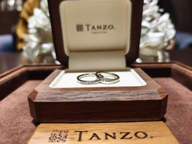 同じデザインの可愛らしい結婚指輪に仕上がりました！