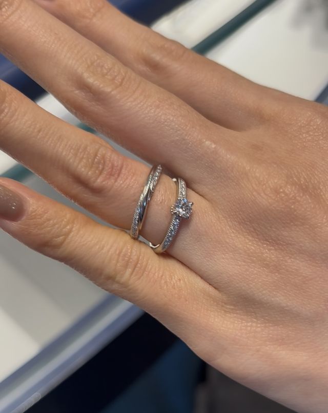 上のリングです