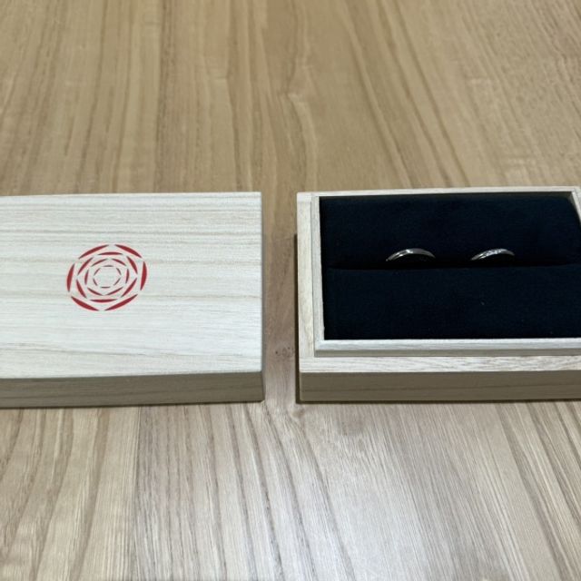 受取時の指輪
