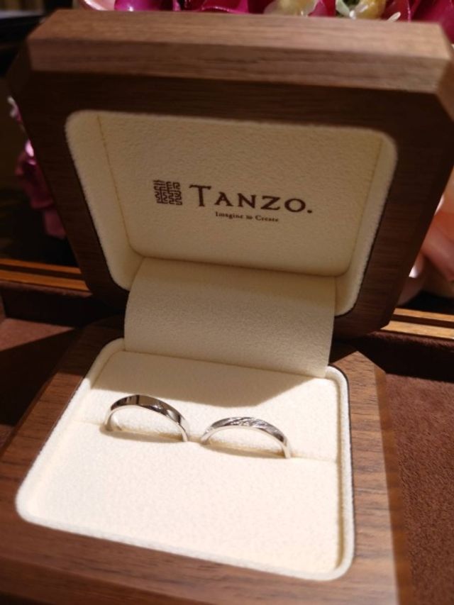 夫婦各々の結婚指輪