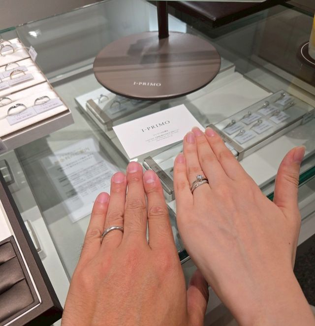 試着したときの写真