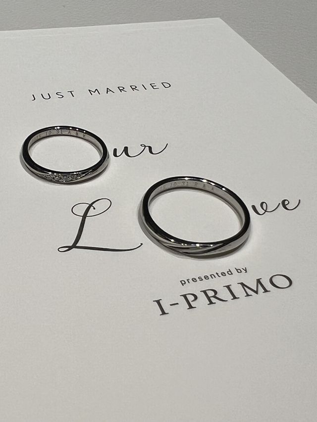 Our Loveとなるように撮りました。