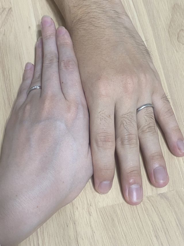 ダイヤは3点ドメにしています。