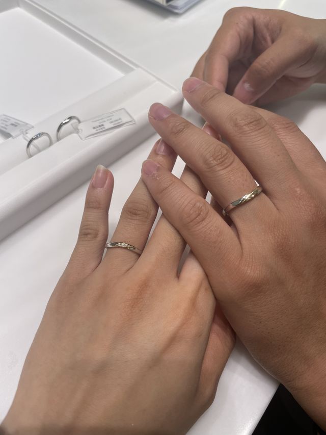 真ん中のピンクがかわいい！