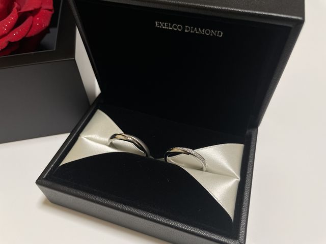 高級感のあるリングボックスです！