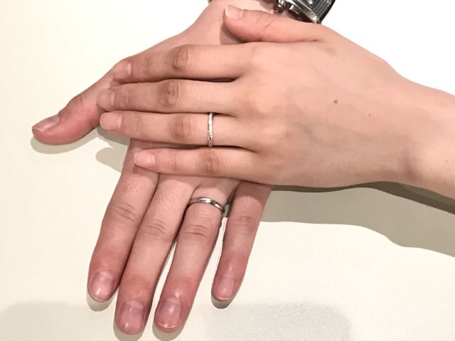 つけているとテンションがあがります！