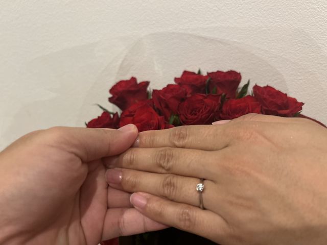 プロポーズリングで今後枠を一緒に選びに行く予定です。