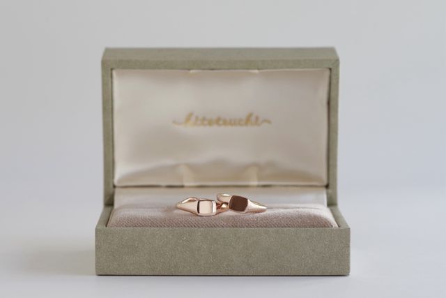 ふたりのこだわりと想いが詰まったフルオーダーの指輪