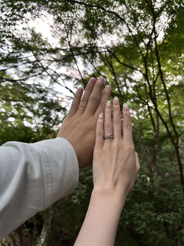 つけたらこのような感じです！（左）少し傷は目立つかも、、、、