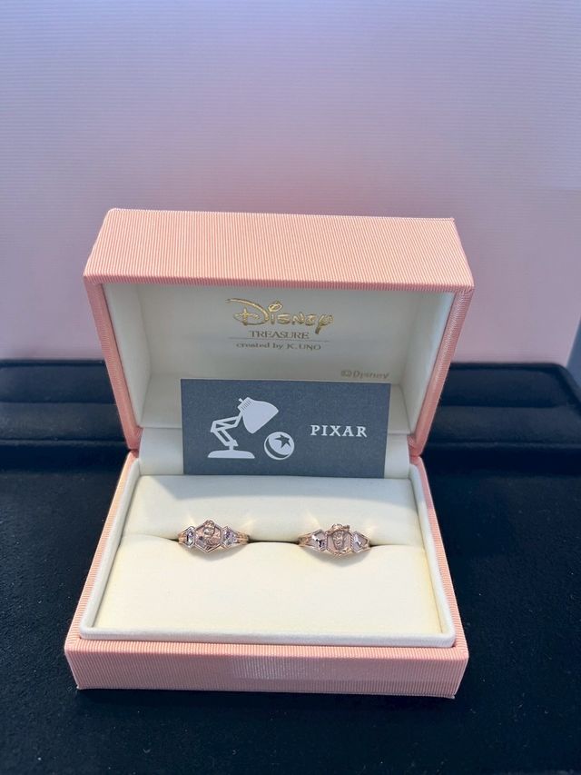 好きなディズニーピクサー作品の指輪を作りました。