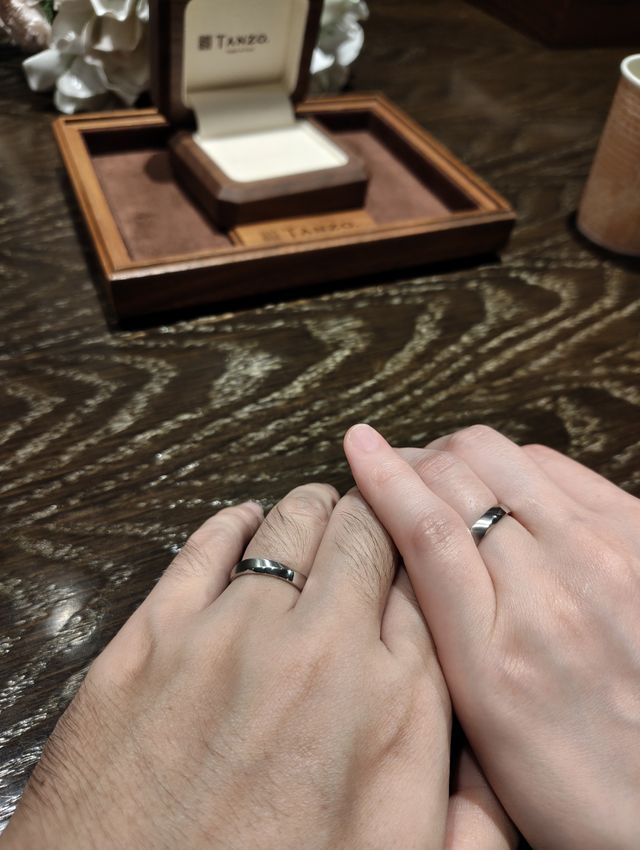 装着して取った写真です