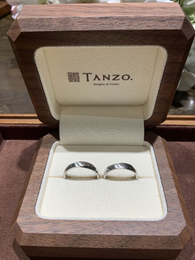 結婚指輪です。