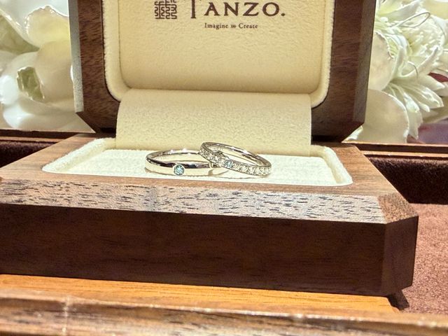 カラーダイヤを入れていただきました！