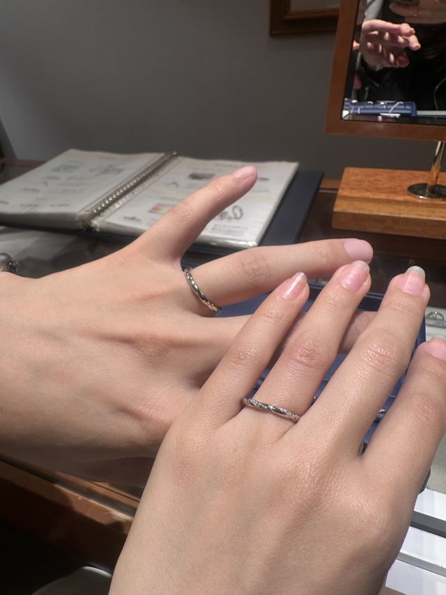 彼とのペアリングです。