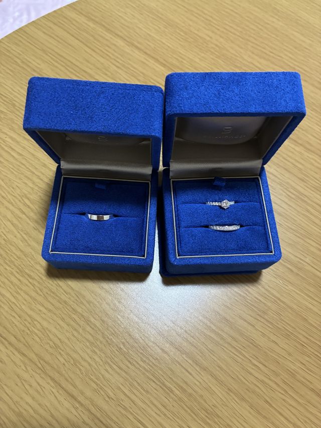 結婚指輪と婚約指輪