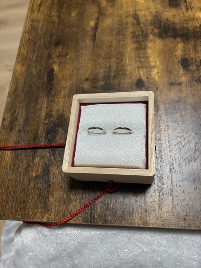 指輪のみの写真