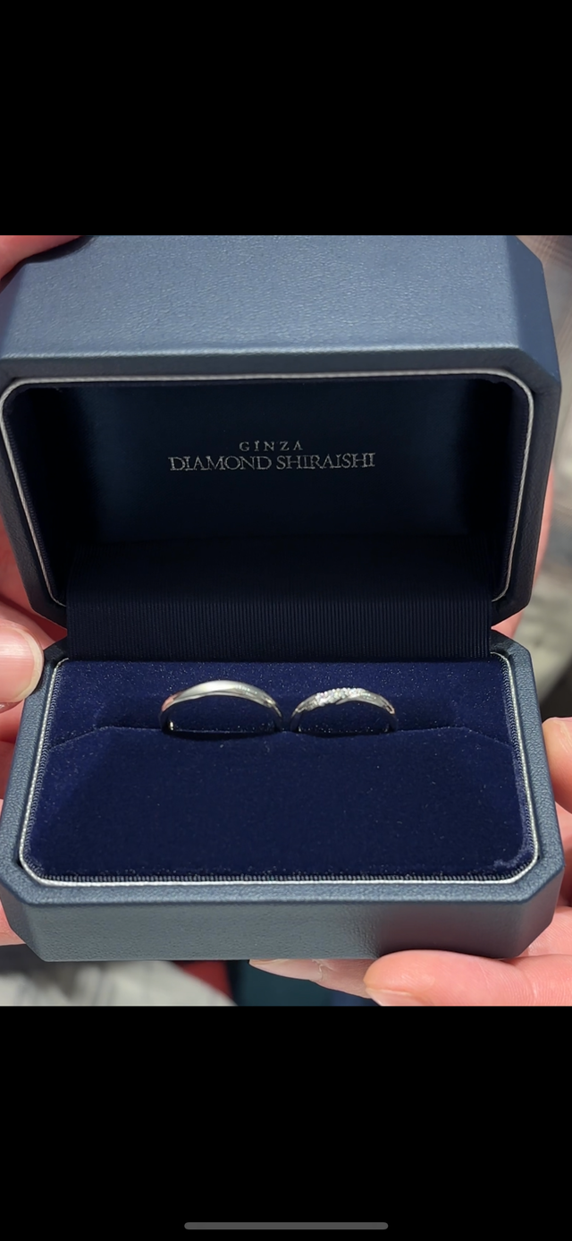 結婚指輪として購入したものです。