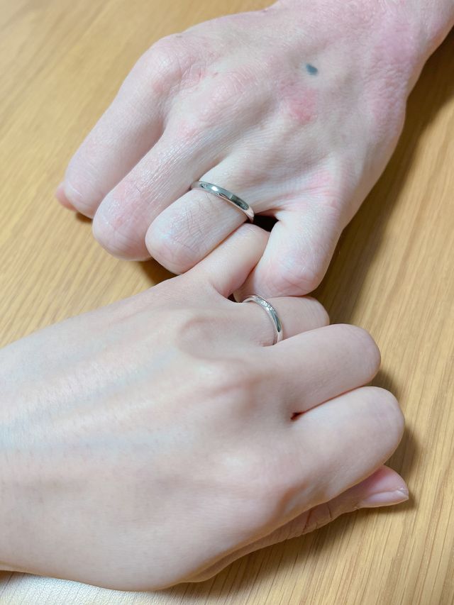 どの角度から見てもキラキラと輝いていて素敵です！