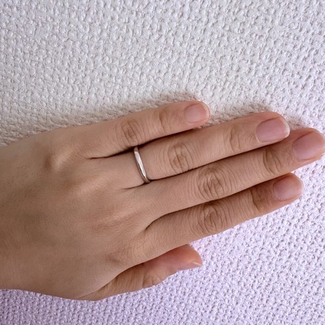 シンプルなデザインで着け心地も良い