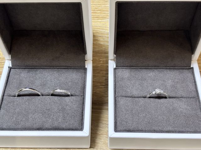 婚約指輪と結婚指輪