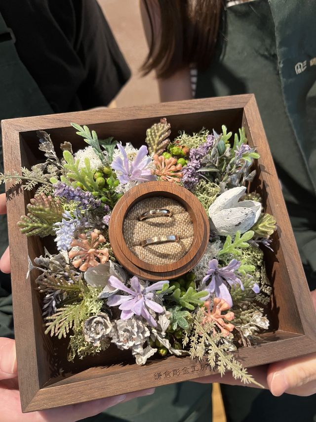 ダイヤモンドはまだついてない状態