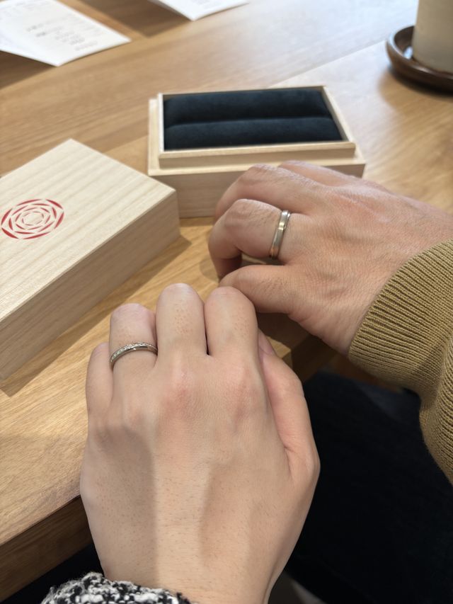 店舗での受け取り日に嬉しくて撮りました。