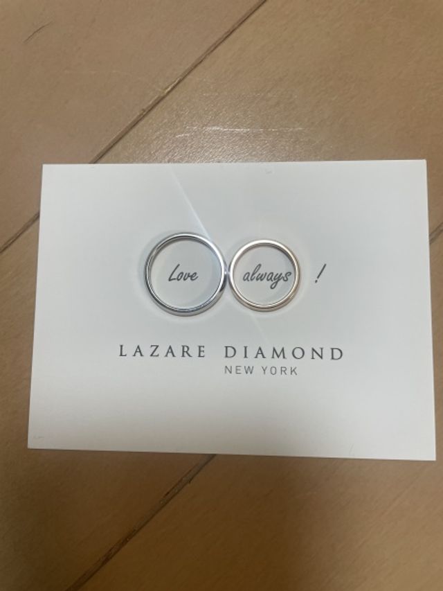 購入後に、写真撮影用のカードをいただきました