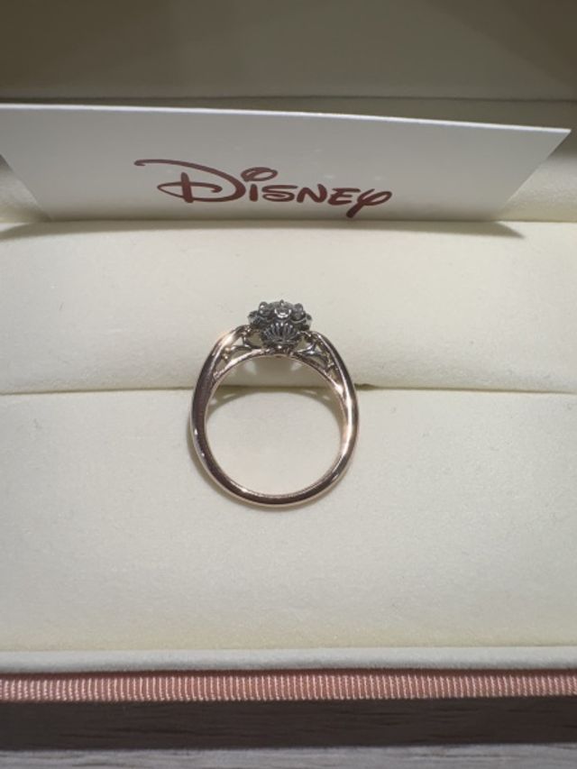 アリエルのモチーフで、貝と波のニュアンス