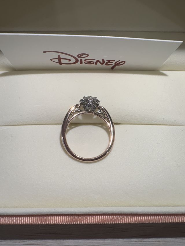 アリエルのモチーフで、貝と波のニュアンス