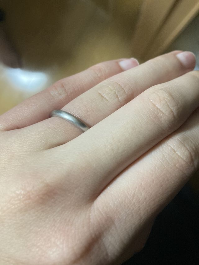 完成品を着用した写真