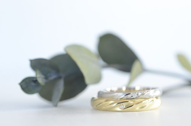 2人の結婚指輪