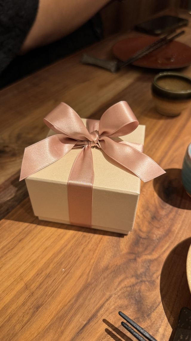 受け取った時のボックス