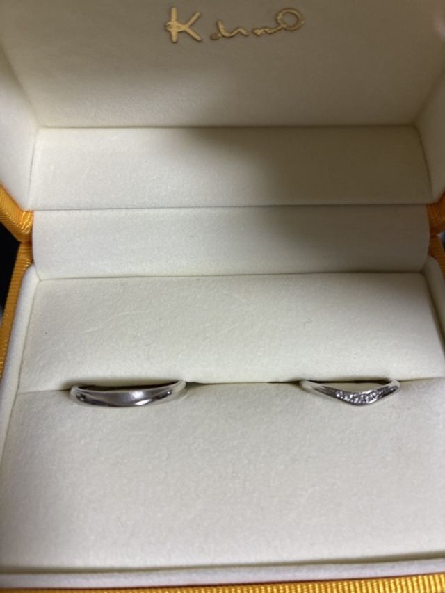 ペア感がある結婚指輪