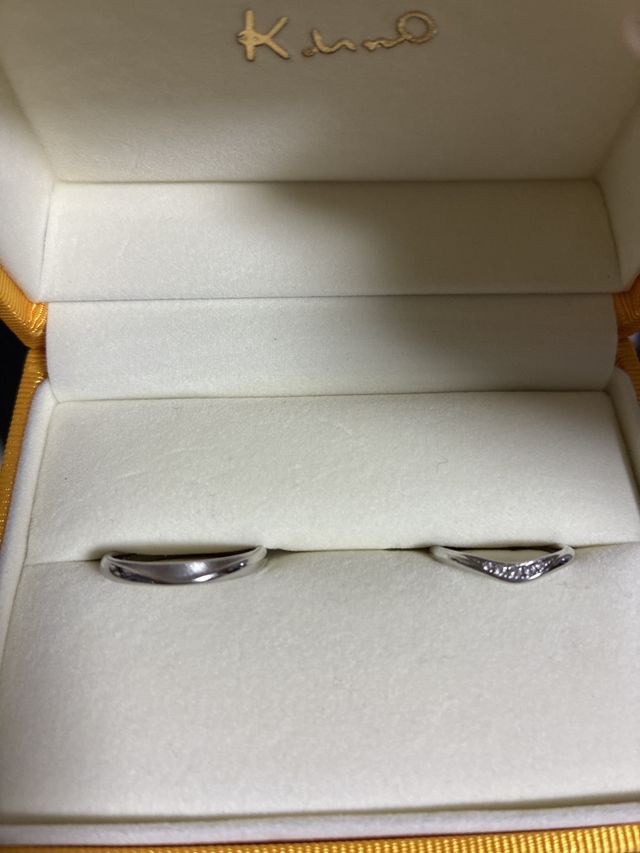 ペア感がある結婚指輪