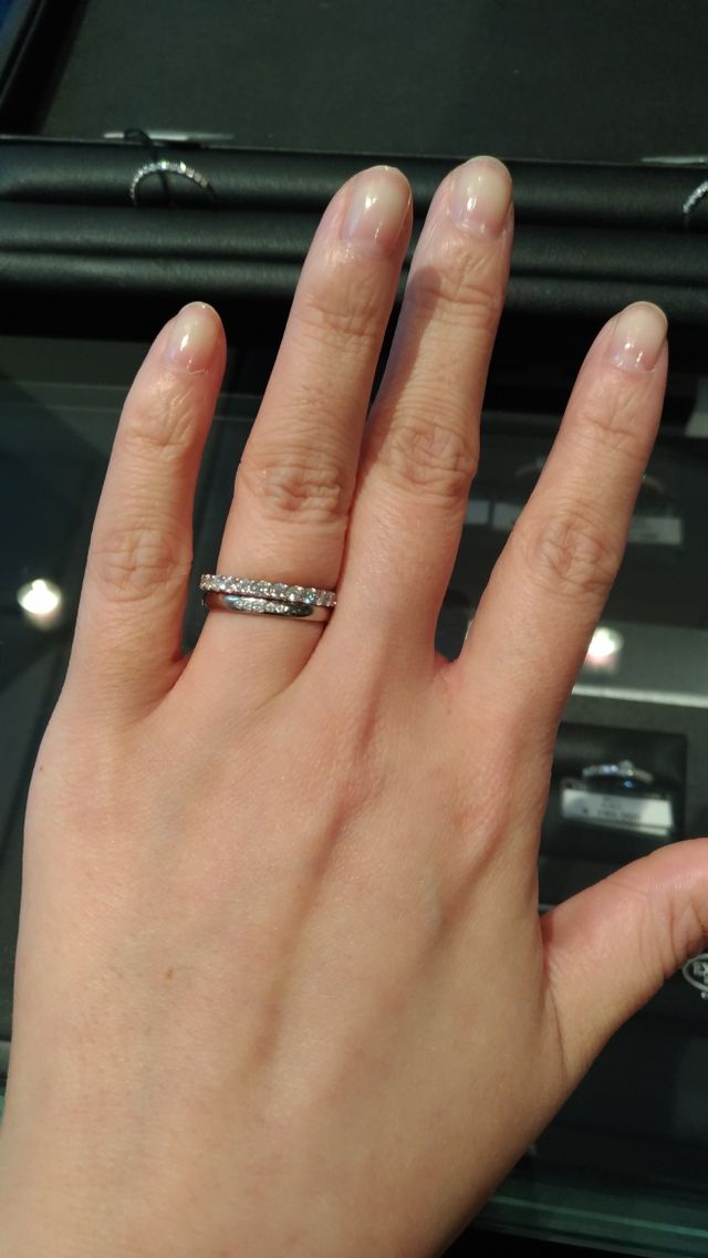 上のリングです。