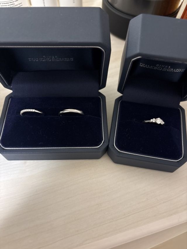婚約指輪と結婚指輪