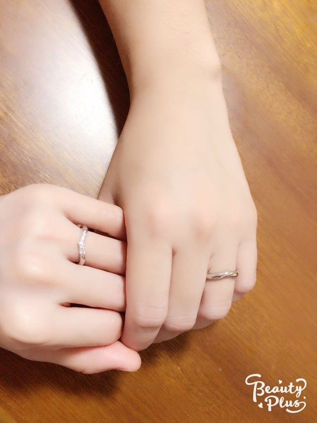 キラキラのダイアモンドの輝き最高です♪大切な大切な宝物です。