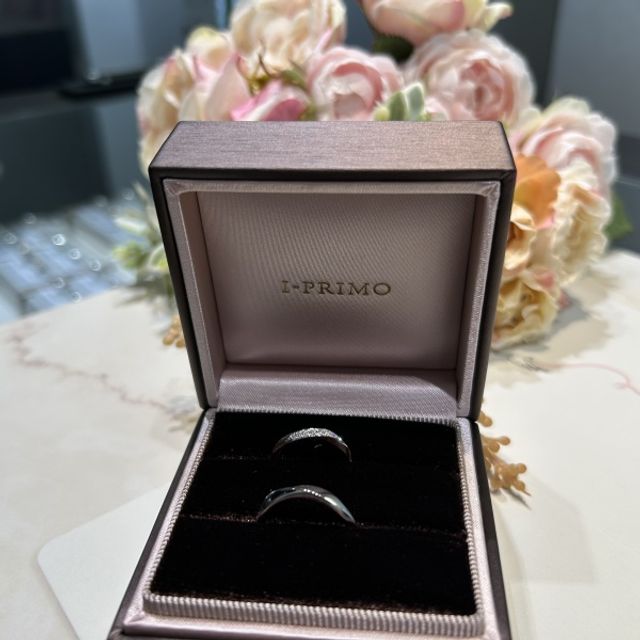 ペアの結婚指輪です！