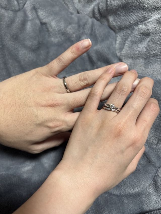 結婚指輪と婚約指輪