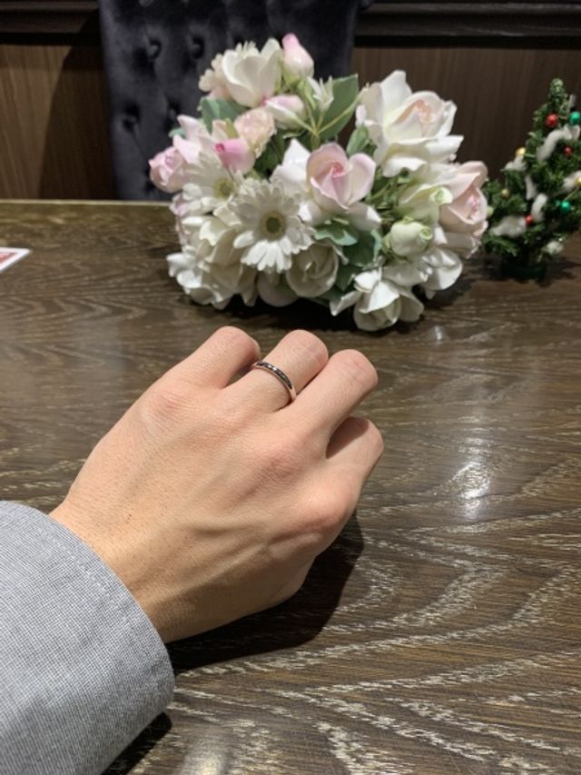 指輪の写真